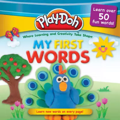 PLAY-DOH: My First Words (Play-Doh My First 100 Words) - Board Book - ACCEPTABLE • $6.34