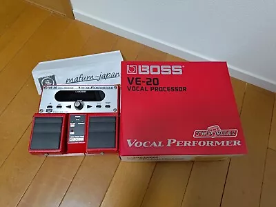 Boss VE-20 Vocal Processor Guitar Effect Pedal Used Free Shipping From Japan • $220.50