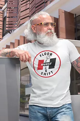 Hurst Shifter Logo T-Shirt Sizes S-2xl Hotrod Rockabilly Drag Racing Shirt • $21.99