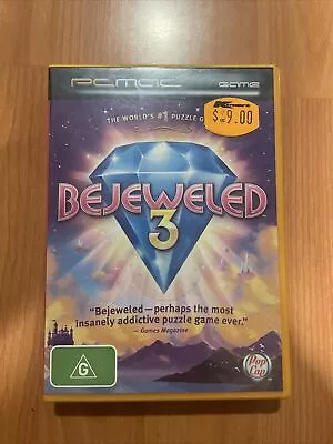 Bejeweled 3 (2010) | Windows PC & Mac CD Game • $17.50