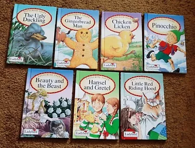 Bundle Vintage Ladybird Favourite Tales Books 1990's X 7 Books • £10.25