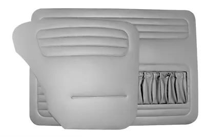 For VW OLD BEETLE BUG KAFER 1200 DOOR PANEL SET GRAY 1958 - 1964 • $189.32