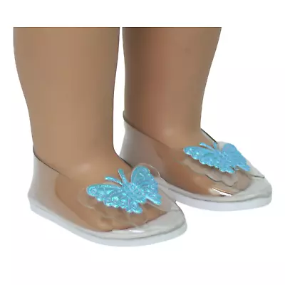 Cinderella Glass Slipper Butterfly Shoe 18  Doll Clothes For American Girl Dolls • $9.26