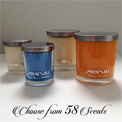 HIGHLY SCENTED 100% NATURAL SOY WAX CANDLE 35 63 Hour Burn Time CHOOSE FRAGRANCE • $13.53