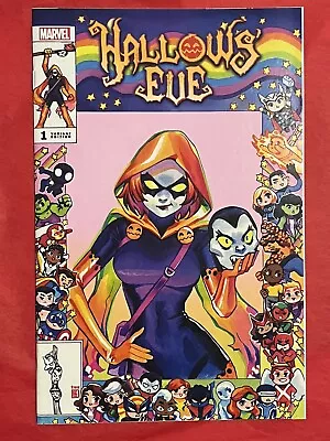 Hallows' Eve 1 Nm Rian Gonzales Marvel 80's 25th Anniversary Border 2023 • $15