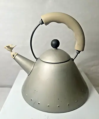 ALESSI Michael Graves Tea Kettle 9093 In Hard-to-find Pearl / Ivory Finish • $71.99