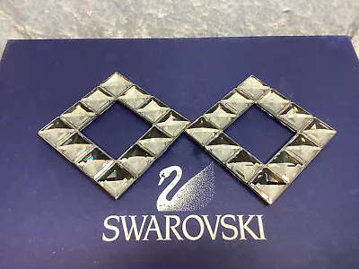 $17 • Buy Swarovski 'Dressed Up' Napkin Rings 9280000061 606979. Retired 2004. W/box