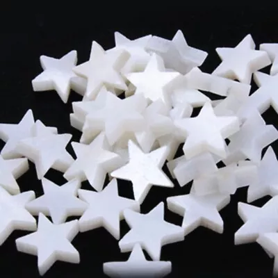 20pcs Mother Of Pearl Shell MOP Inlay Five-pointed Star Guitar Fretboard Luthier • $12.74