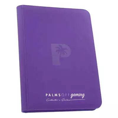 Collector's Series 9 Pocket Zip Trading Card Binder - PURPLE • $39.80