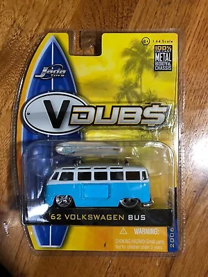 Jada V Dubs 62 Bus Blue/White PLUS 3 Other VW Buses! AND Bonus VWs! PLEASE READ! • $19.99