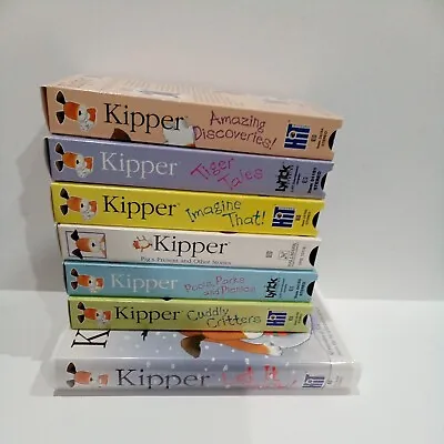 Lot Of 7 KIPPER The Dog VHS Lot. Tiger Tales. Let It Snow. Imagine That  Cuddly • $39.99