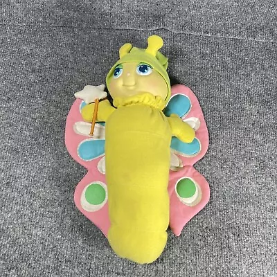 Vintage Hasbro Glo Butterfly Plush Gloworm Glow Worm 1985 Lights Up Works • $38.83