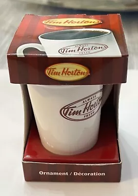 $48.62 • Buy Vintage Tim Horton Hortons Ornament COFFEE CUP 2011 MINT In BOX Christmas