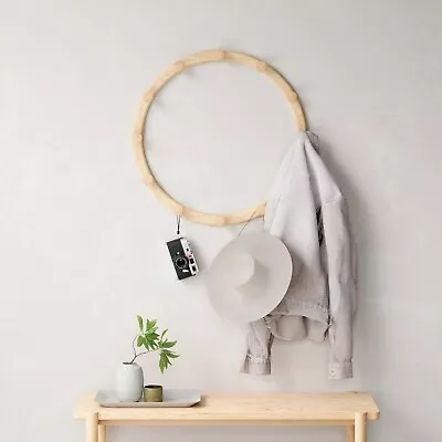 Wooden Umbra Slinka Hook Towel Coat Bag Rail Hang Hooks Hanger Holder Wall  • $104.50