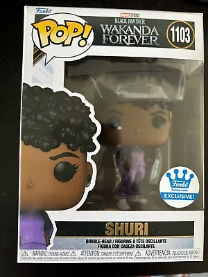 Funko POP! Marvel Black Panther: Wakanda Forever Shuri #1103 Exclusive Boxed • £7