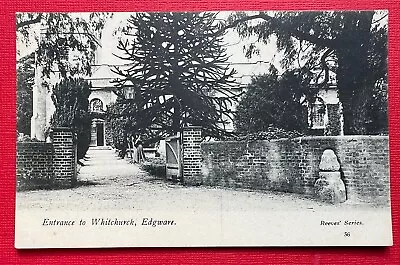 Entrance To Whitchurch Edgware London Printed Unposted • £1.99