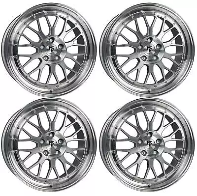 MB-Design LV1 Alloy Wheels 4x 7.0Jx17 ET35 4x100 SILPOL Fits Fiat 124 Abarth 124 • $3430.42