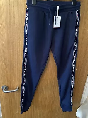 Bnwts Tommy Hilfiger S/m Jogging Bottoms 10-12 Organic  • £15