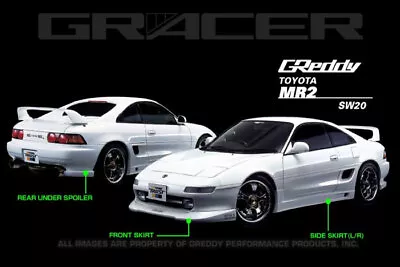 GReddy For 90-96 Toyota MR-2 Side Skirts (2 Pcs) • $797.45