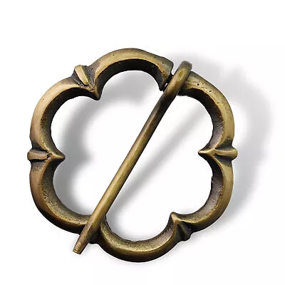 Viking Brooch Medieval Renaissance Reenactments 100% Brass Cosplay Costume • $8.99