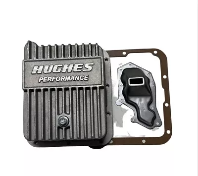 FORD C4 Hughes Performance Deep Aluminum Transmission Pan  # HP5180 • $275