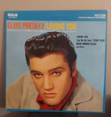 Elvis Presley  Loving You  Vinyl Record 1957 VG/VG+ • $25