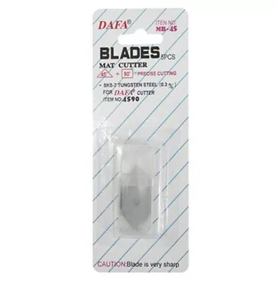 Pk 5 Spare Blades Use With Dafa Jakar Bi-directional Mount Board Cutter Cutting • £6.45