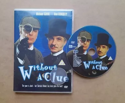 Without A Clue - 1988 Sherlock Holmes Comedy Film - Michael Caine - DVD • £4.99