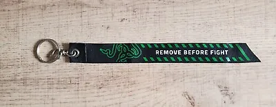 Razer Zone Rare Promo Short Lanyard Keychain Remove Before Fight • $16