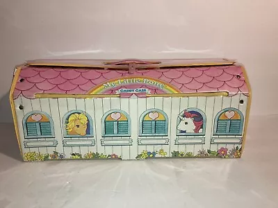 1983 My Little Pony Carry Case Hasbro My Little Pony Storage Case Vintage • $19.99