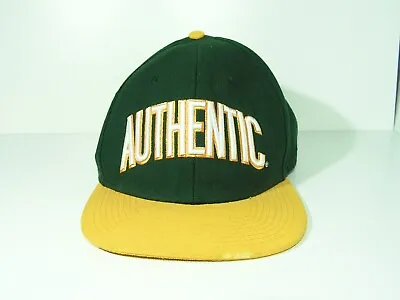 Vans  OFF THE WALL    AUTHENTIC GREEN & YELLOW Snapback  Baseball Truckers Cap • £12.99