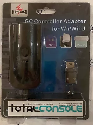 MayFlash Gamecube Controller Adapter Wii/Wii U Adapter Black Turbo Brand New • $24