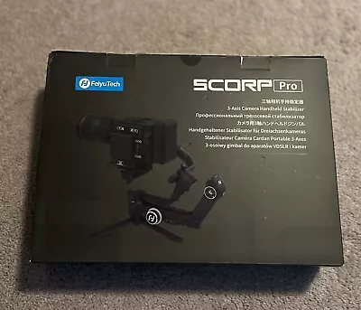 FeiyuTech SCORP Pro 3-Axis Gimbal Stabilizer For Professional Videographer • $350