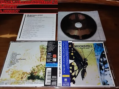 Moonspell / The Butterfly Effect JAPAN VICP-60900 *L • $24.99