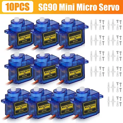 3/5/10/20PCS MG90S 9g Digital Micro Servo Motor Gear For RC Helicopter Car • $9.48