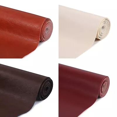 1.4mm Waterproof Upholstery Fabric Faux Leather Marine Vinyl For Auto Furniture • $12.99