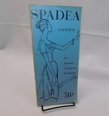 Vintage 1956 SPADEA Sewing Patterns Womens Catalog Marshall Fields • $48.95