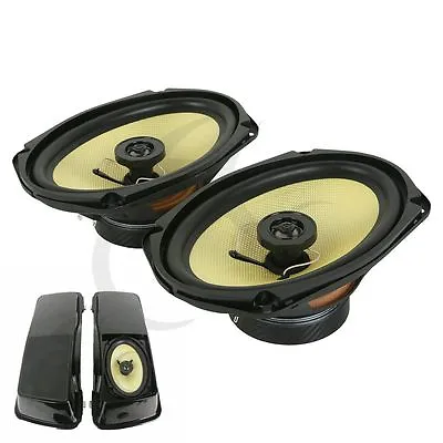 Saddlebag Lid 6 X9  Speakers Fit For Harley Touring Street Road Glide 1994-2013 • $63.50