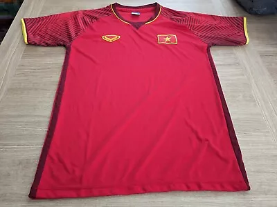 2018 Vietnam Home Football Shirt Grand Sport Size Large L Mens • $24.65