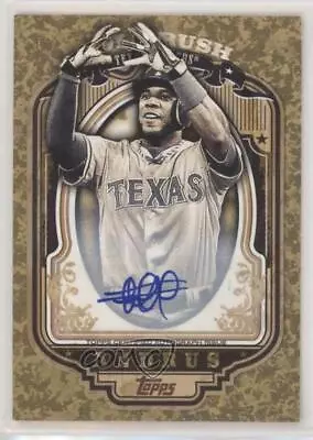 2012 Topps Wrapper Redemption Gold Rush Auto /100 Elvis Andrus #92 Auto • $17.73