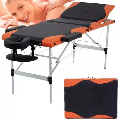 83  Foldable Massage Table Portable Lightweight  Aluminium Massage Bed Spa Bed • $132.99