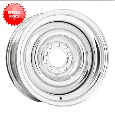 WHEEL VINTIQUES 10 Series Smoothie 15X6 6X139.7 Offset 3 Chrome (Quantity Of 1) • $109