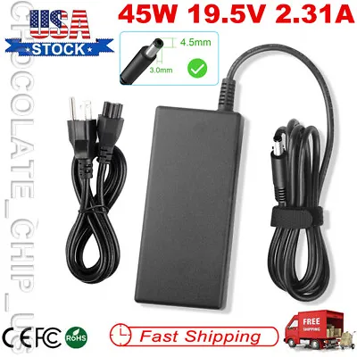$11.35 • Buy 45W AC Adapter  Charger For Dell Inspiron 11 13 14 15 17 3000 5000 7000 Series