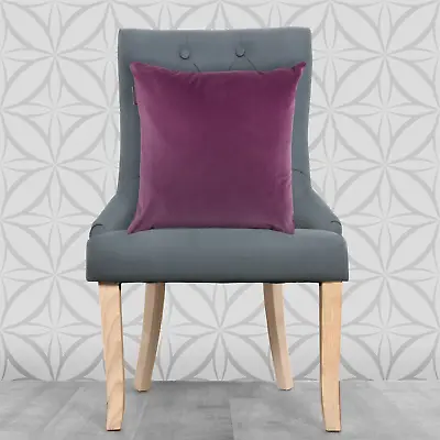 Lisa Pryde Luxury Velvet Cushion - Mauve • £17.95