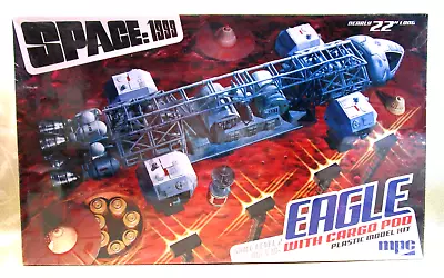 Space 1999 - Eagle With Cargo Pod - 22  Kit - From MPC/Round 2 - FACTORY WRAPPED • $159.50