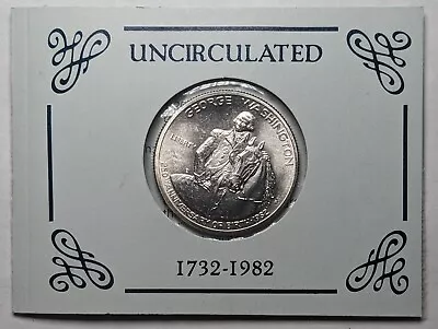 1982 D George Washington Silver Half Dollar Unc • $9