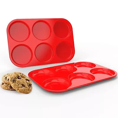 	European Grade Silicone Muffin Top Baking Pan Prefect For Baking Egg Muffin	 • $21.94