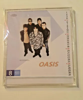 2001 DESK CALENDAR MADONNA Oasis BON JOVI Promo Only RARE JAPAN SPICE GIRLS • $27.43