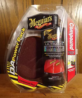 Meguiar's ~ DA Power Pack ~ Includes Compound + Power Pad ~ New • $20