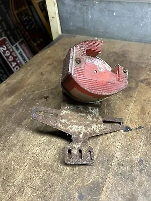 Vintage Old MOD 9350 CEV Italy Moped Scooter Plate Frame Tail Brake Light Lamp • $99.99